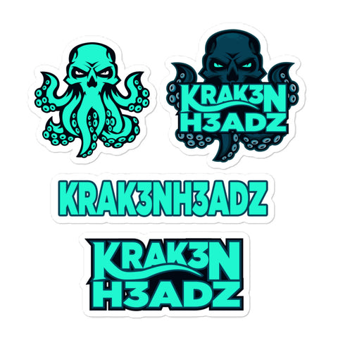 Krak3nH3adz Stickers