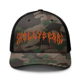 SkellyBeard Camouflage trucker hat