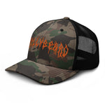 SkellyBeard Camouflage trucker hat