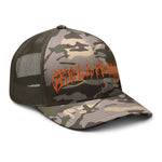 SkellyBeard Camouflage trucker hat