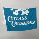 Cutlass Crusades Throw Blanket