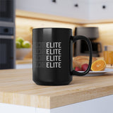 Falcon Elite's 15oz Black Mug
