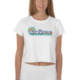 RestASHurd Logo White Crop Top