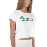 RestASHurd Logo White Crop Top