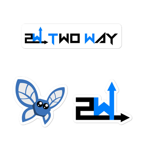 TwoWay Logo Stickers