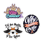 Cordy's VibeAgainstCancer Stickers