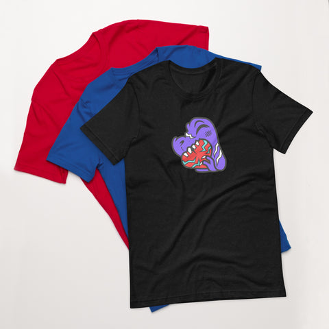HazyTee Purple Rex Unisex t-shirt