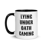 LyingUnderOath Logo Mug