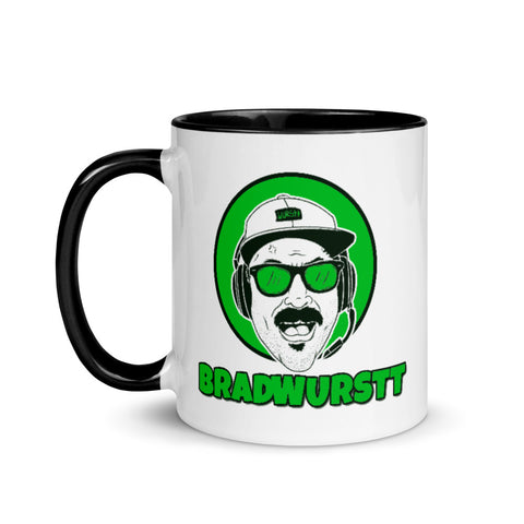 Bradwurstt Logo 11oz Mug with color inside