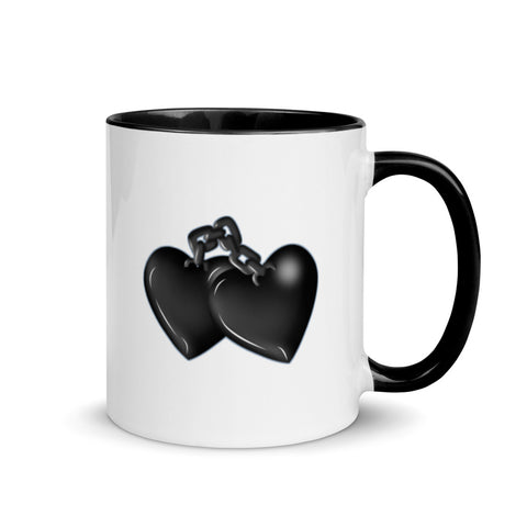 Chaenslaw Black Heart Mug